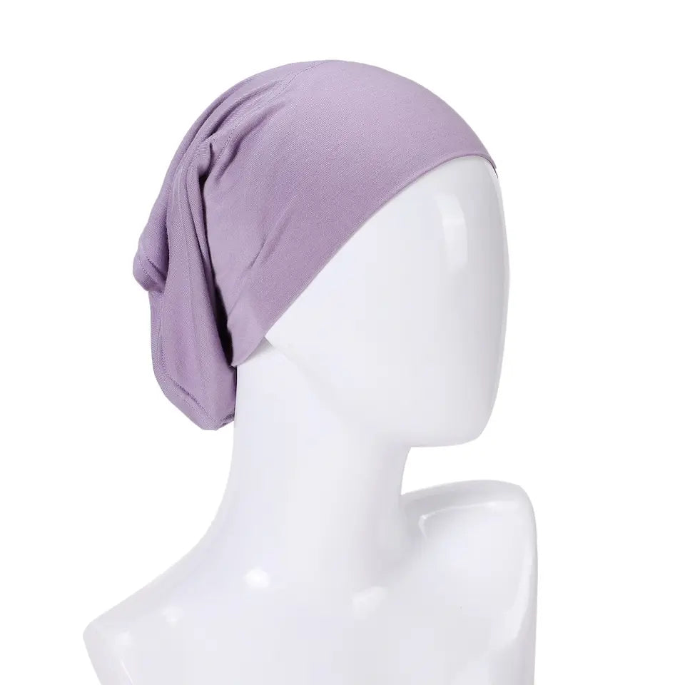 Bamboo Jersey Undercap - Lilac