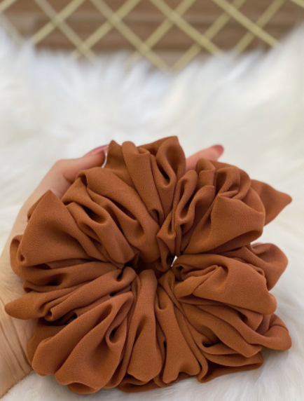 XL Scrunchie - Burnt Orange