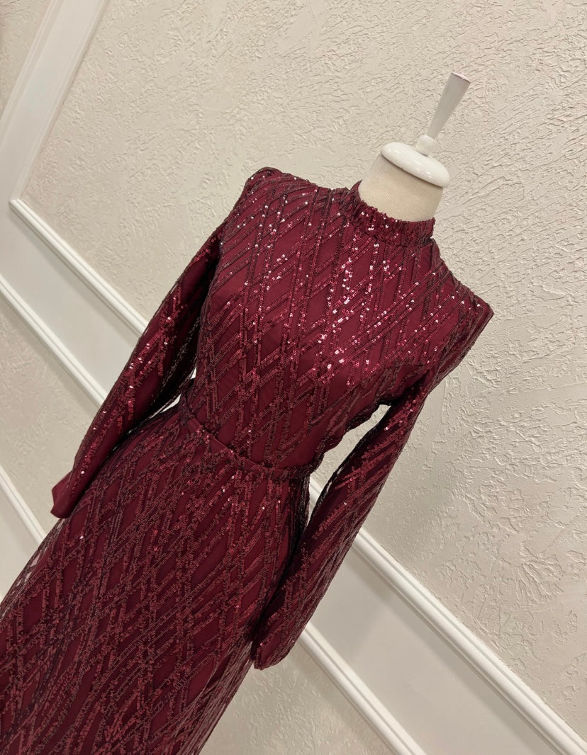 Diana Dress - Scarlet Red